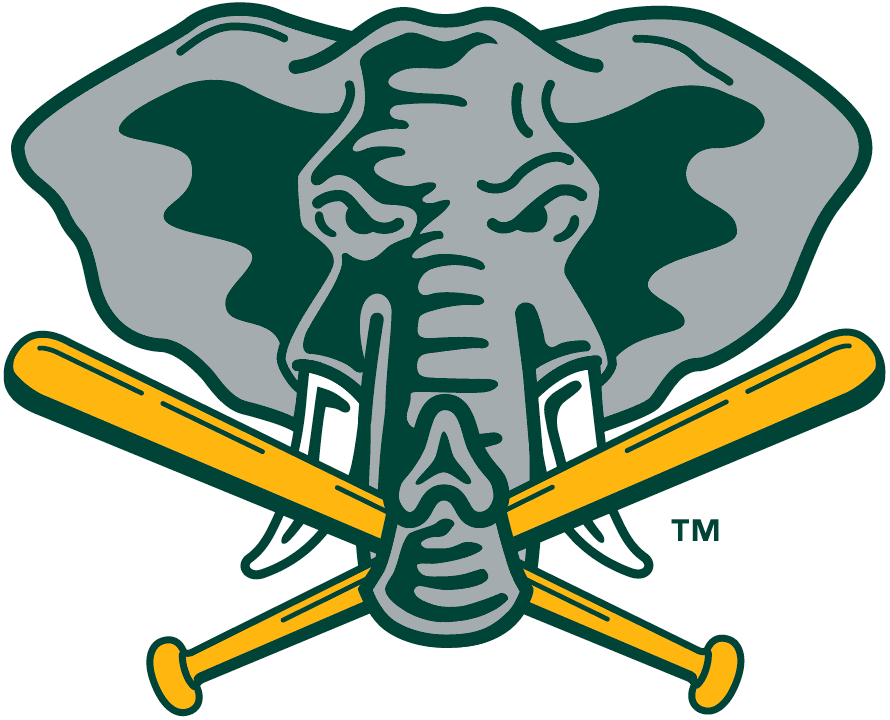 Oakland Athletics 1993-1994 Alternate Logo vinyl decal